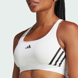 Powerimpact Train Medium-Support 3-Stripes Bra