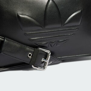 Polyurethane Embossed Trefoil Shoulder Bag