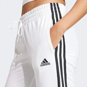 ESSENTIALS SINGLE JERSEY 3-STRIPES PANTS