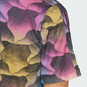 IP3784 | Tiro Allover Print Mesh Resort Shirt