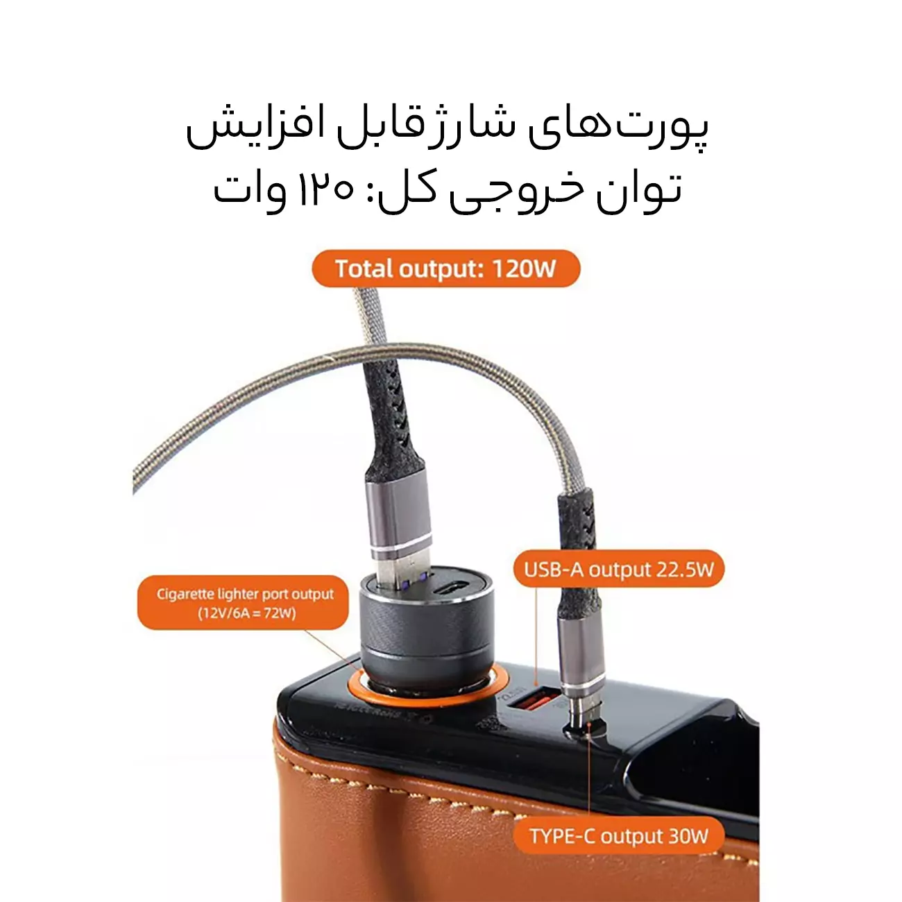 جعبه نظم دهنده داخل خودرو ژوس ZS-CA-003C