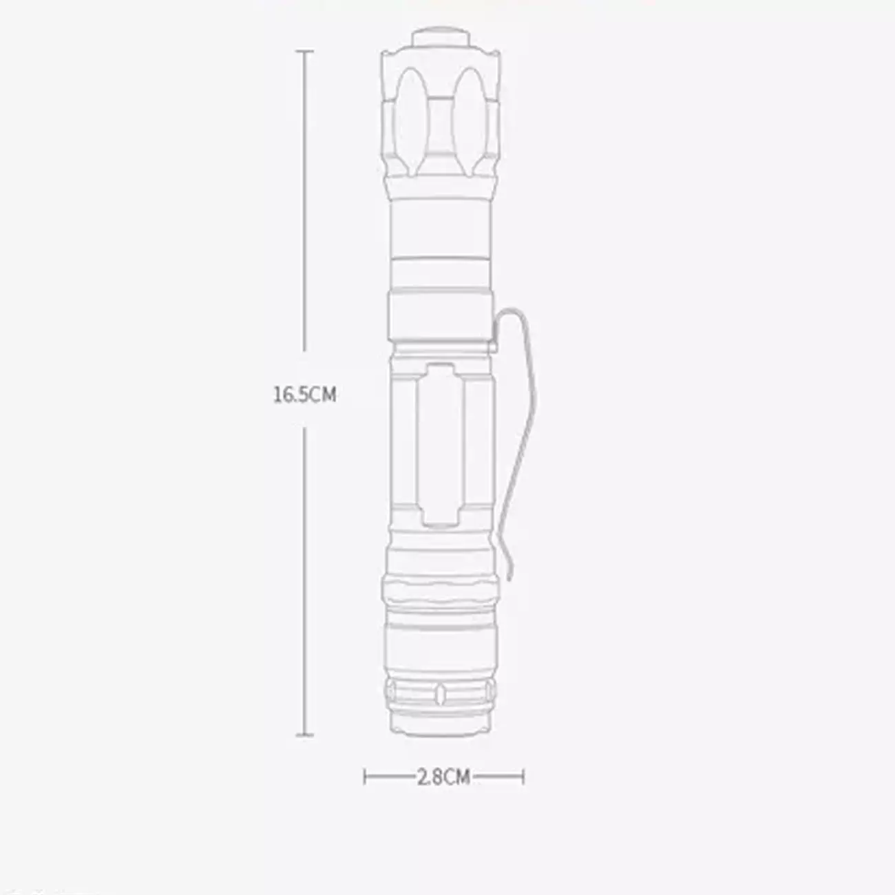 پوینتر لیزری اسمایلینگ شارک JG-0715-1