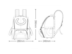 کوله پشتی مدرسه کودکان شیائومی Xiaomi UBOT-007 Children School Backpack