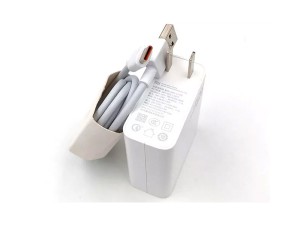 شارژر دیواری یو اس بی 120 وات همراه با کابل شارژ تایپ‌سی شیائومی Xiaomi Mi MDY-12-ED USB Fast Charger Adapter Type-C Cable