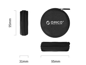 کیف لوازم جانبی ضد آب اوریکو ORICO PH-EH2 Headphones/Data Cable Storage Bag