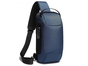 کوله تک بند ضد سرقت دارای پورت USB بنج BANGE BG-22085 Sling Chest Bag USB External Charging Port