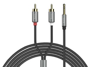 کابل انتقال صدا با دو خروجی هوکو Hoco Cable dual RCA to 3.5mm UPA10