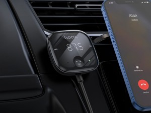 گیرنده خودرو بلوتوث هوکو HOCO E65 Unity car BT FM transmitter FM connection car FM