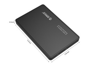 باکس هارد درایو 2.5 اینچی اوریکو Orico 2588US 2.5 inch SATA to USB 2.0 External Hard Drive Enclosure