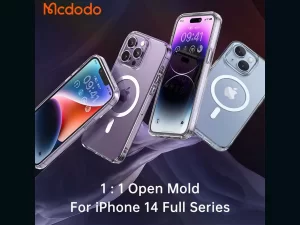 قاب محافظ مگ سيف آیفون 14 پرومکس شفاف مک دودو Mcdodo Crystal PC-3093 Apple iPhone 14 Pro Max Magsafe Case