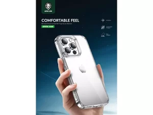 قاب ضد ضربه آیفون 14 پرو گرین Green iphone 14 Pro Crystal Clear Anti-Shock Case