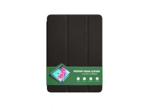 کیف محافظ آیپد پرو 12.9 اینچ گرین Green Premium Vegan Leather Case for iPad Pro 12.9 2021