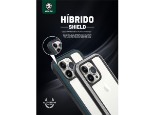 قاب محافظ آیفون 13 پرو گرین Green iPhone 13 Pro Hibrido Shield Case