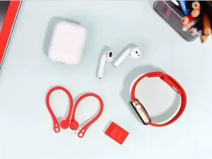 نگهدارنده ایرپاد پرو با قابلیت نصب در بند ساعت کوتتسی Coteetci Airpods Prp hook adapter suit CS8142-BK