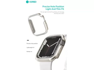 قاب محافظ اپل واچ سری 7 کوتتسی Coteetci iWatch 7 protection case 25008-BK