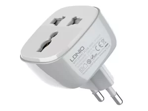 تبدیل 3 به 2 هوشمند الدنیو LDNIO Wifi Smart Power Plug 10A SCW1050