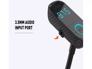 شارژر فندکی و گیرنده بلوتوث اف‌ام‌پلیر خودرو الدنیو همراه با کابل LDNIO Car Charger Triple FM C705Q