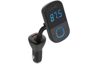 شارژر فندکی و گیرنده بلوتوث اف‌ام‌پلیر خودرو الدنیو همراه با کابل LDNIO Car Charger Triple FM C705Q