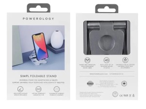 پایه نگهدارنده موبایل تاشو پاورلوژی Powerology SIMPL Foldable Stand