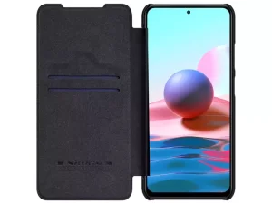 کیف چرمی نیلکین شیائومی Nillkin Qin Leather Case Xiaomi Redmi Note 10 4G