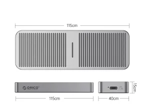 باکس هارد اس اس دی M.2 NVMe اوریکو ORICO M223C3-G4 USB3.2 20Gbps M.2 NVMe SSD Enclosure