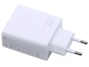 شارژر دیواری اصلی 67 وات فست شارژ یو اس بی شیائومی Original 67W Xiaomi adapter MDY-12-EH 67W