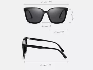 عینک آفتابی زنانه karen bazaar CT2018 New sunglasses UV400