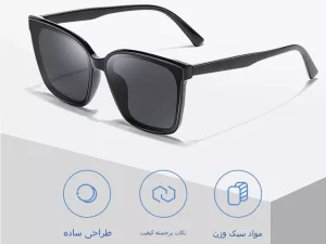 عینک آفتابی زنانه karen bazaar CT2018 New sunglasses UV400