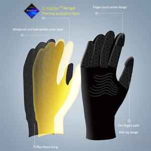 دستکش زمستانی شیائومی مخصوص گوشی های هوشمند Xiaomi Youpin A329 Supai Airgel Cold Resistant Touch Screen Gloves