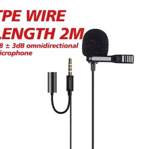 میکروفون 3.5 میلیمتری ارلدام Earldom ET-E38 3.5mm Wired Microphone