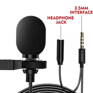 میکروفون 3.5 میلیمتری ارلدام Earldom ET-E38 3.5mm Wired Microphone