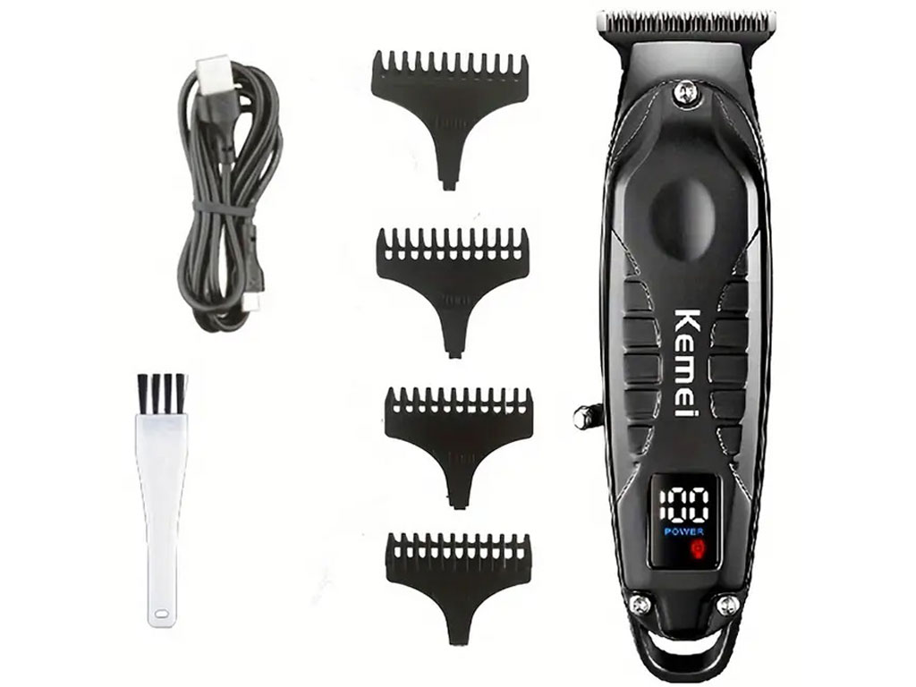 ماشین اصلاح موی سر و بدن شارژی کمی Kemei Hair Trimmer Barber Clippers Km-2288