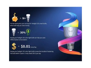 لامپ ال ای دی هوشمند شیائومی Xiaomi YLDP001 Yeelight Smart LED Bulb 1SE E27