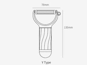 پوست کن میوه شیائومی Xiaomi Kalar Y-Peeler Fruit