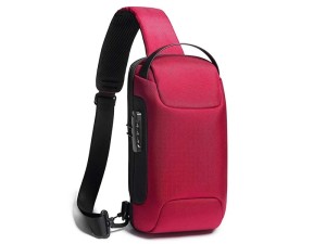 کوله تک بند ضد سرقت دارای پورت USB بنج BANGE BG-22085 Sling Chest Bag USB External Charging Port