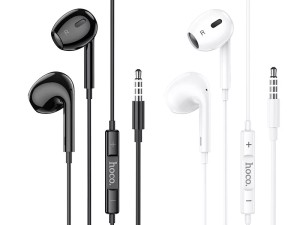 هندزفری سیمی با جک 3.5 میلی‌متری هوکو Hoco M1 Max Earphones 3.5mm plug with mic