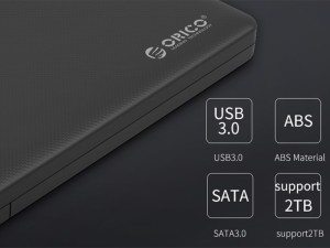 باکس هارد درایو 2.5 اینچی اوریکو Orico 2577U3 2.5 inch USB3.0 Hard Drive Enclosure