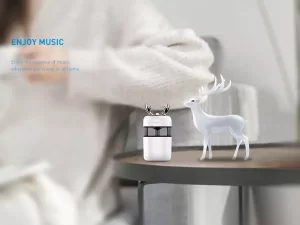 اسپیکر بلوتوث قابل حمل رسی Recci RSK-W08 Antlers Bluetooth Speaker