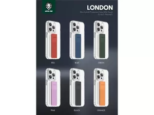 قاب محافظ شیشه ای آیفون 14 پرو گرین Green iphone 14 Pro London Grip Case