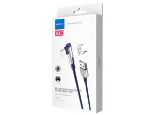 کابل شارژ لایتنینگ راک Rock M1 RCB0733 Lightning Cable 1M