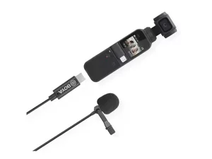 میکروفن یقه ای تایپ سی سیمی بویا BOYA BY-M3-OP Lavalier Microphone for DJI Osmo Pocket