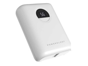 پاوربانک تایپ سی و یو اس بی 10000 پاورولوژی Powerology Ultra Compact 10000 mAh Power Bank PPBCHA04