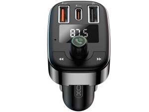 شارژر فندکی و گیرنده بلوتوث خودرو با توان 50 وات ایکس او XO FM Car Transmitter BCC06 with Bluetooth / USB 50W