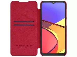 کیف چرمی نیلکین سامسونگ Nillkin Qin Leather Case Samsung Galaxy A12