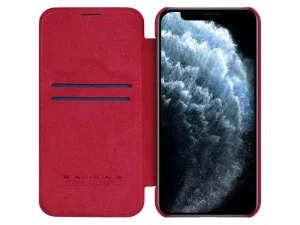 کیف چرمی نیلکین آیفون Nillkin Qin Leather Case iPhone 12 Pro Max