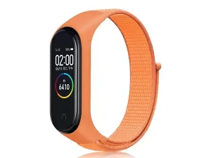 بند نایلونی دستبند سلامتی می بند 3/4/5 به همراه قاب پورودو Porodo iGuard Xiaomi mi band 3/4/5 Strap + ShockProof Case