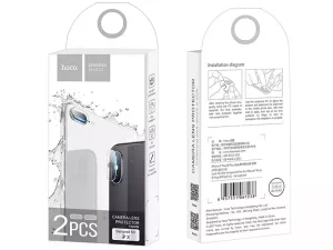 محافظ لنز دوربین آیفون ایکس، ایکس اس و ایکس اس مکس هوکو hoco Camera lens protector suitable iPhone X/XS/XS Max