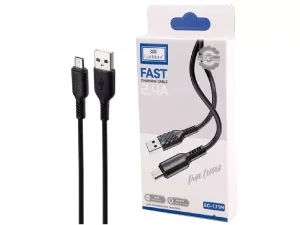 کابل شارژ یو اس بی به میکرو یو اس بی 2.4 آمپر یک متری ارلدام EARLDOM EC-171M MICRO USB CABLE