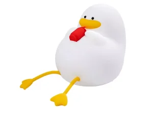 چراغ خواب رومیزی فانتزی سیلیکونی شارژی Silicone LED Duck Night Light Holiday Creative Bedroom XR-MM-L2206