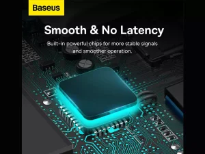 هاب یو اس بی چهار پورت با کابل یک متری بیسوس Baseus WKQX030101 Lite Series 4-Port USB-A HUB Adapter